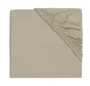 Cearsaf cu elastic Jollein Jersey Olive Green, 120x60 cm foto