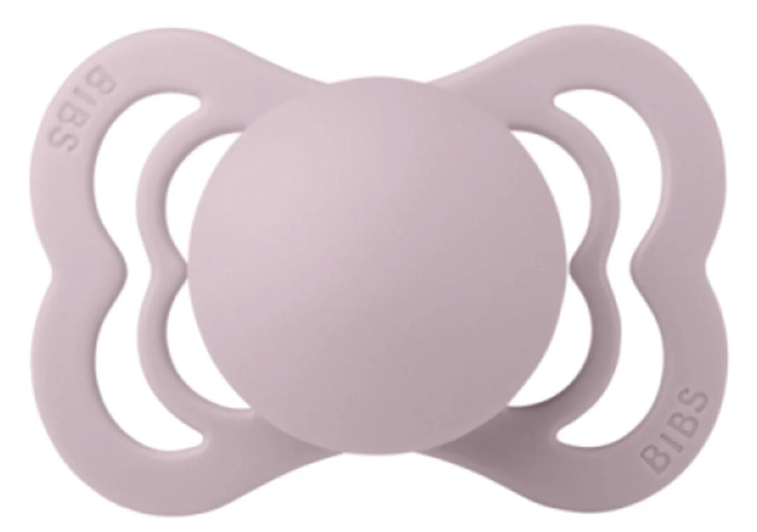 image for Suzeta simetrica din latex BIBS Supreme Dusky Lilac (0-6 luni) foto
