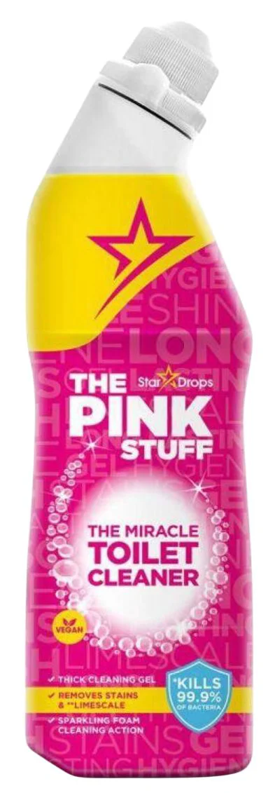 Gel pentru curatarea vasului de toaleta The Pink Stuff, 750 ml
