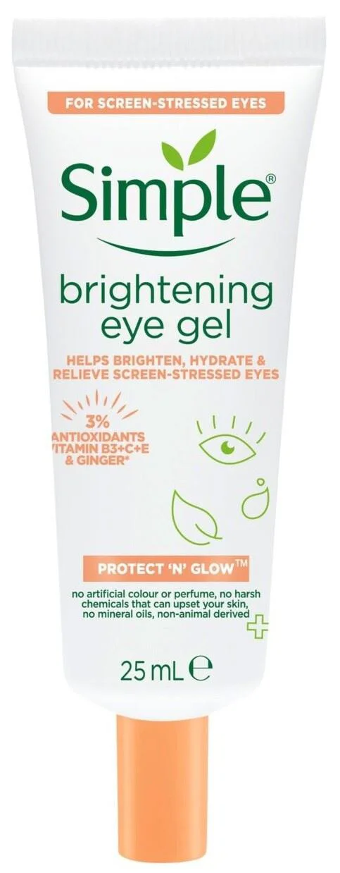 Crema pentru zona ochilor Simple Brightening Eye Gel, 25 ml