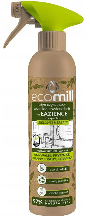 image for Solutie de curatare pentru baie Ecomill Green Tea, 500 ml foto