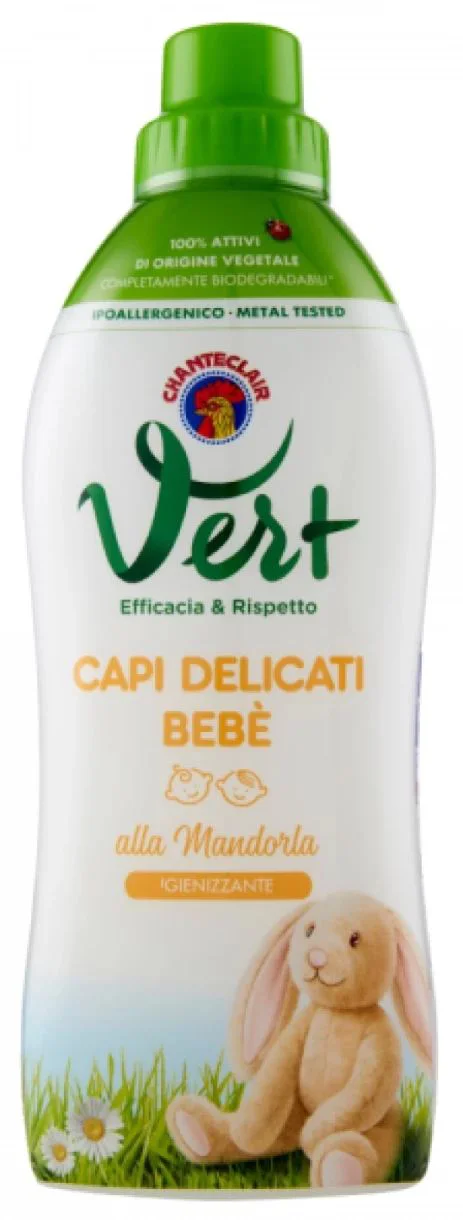 image for Detergent de rufe pentru copii cu aroma de migdale Chanteclair Vert, 15 spalari foto