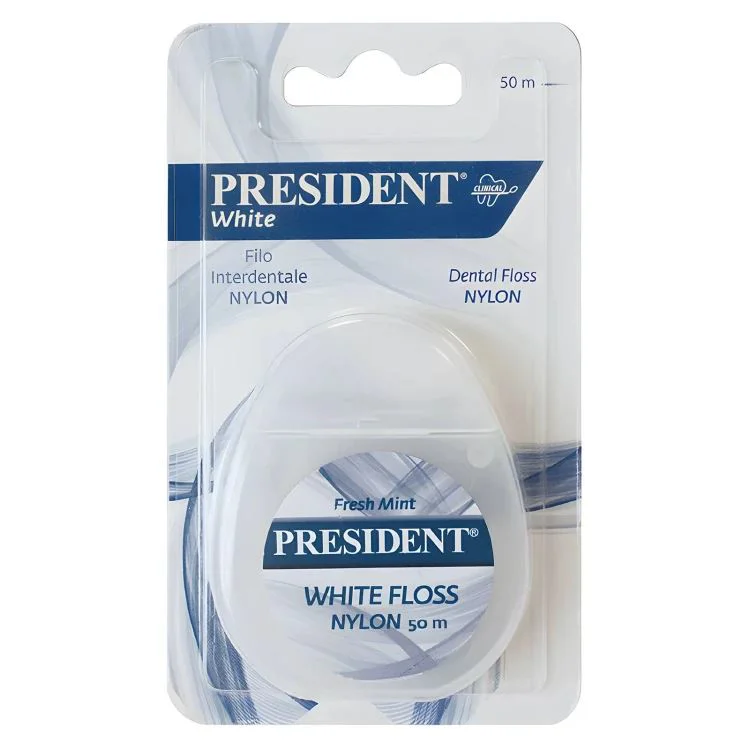 image for Ata dentara President White Nylon, 50 m foto