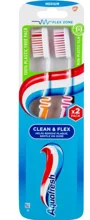 Periuta de dinti Aquafresh Clean&Flex Twinpack (1+1 gratis) foto