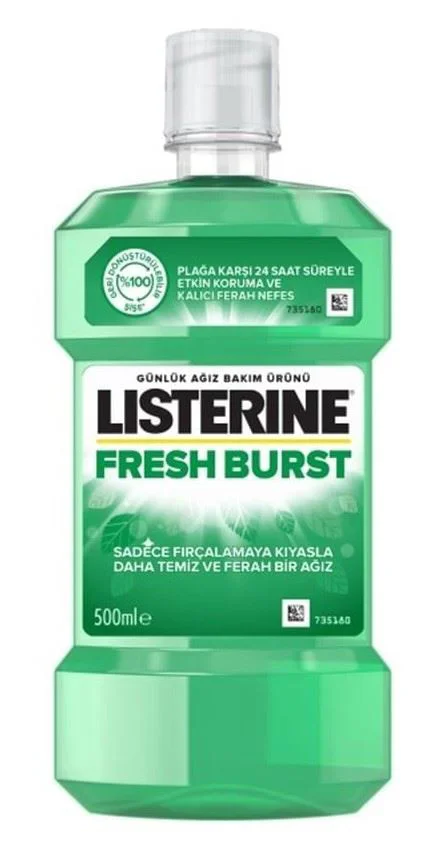 Ополаскиватель для рта Listerine Fresh Burst, 500 мл foto