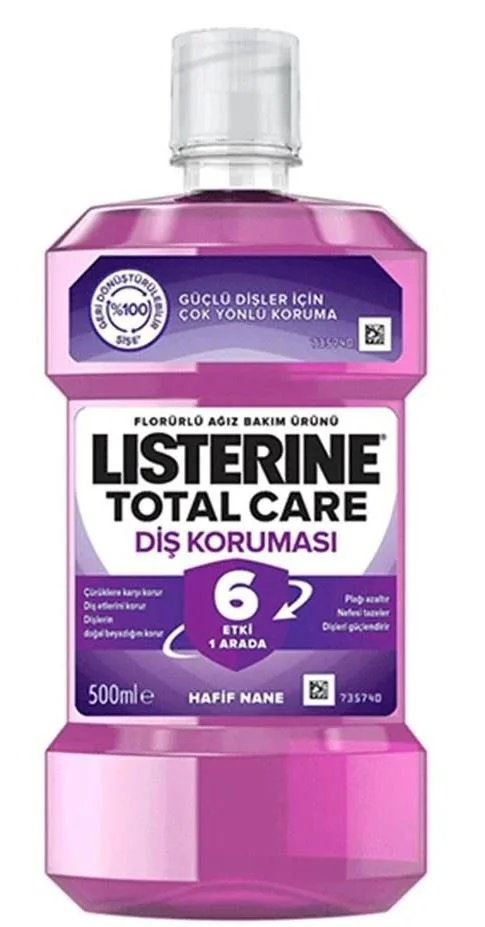 image for Apa de gura Listerine Total Care 6 in 1, 500 ml foto