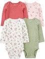 Carter's Комплект бодиков Cherries Dots Hearts