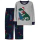 Carter's Set 2 piese Pijama bumbac si fleece foto