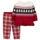 Carter's Set 2 piese Bluzita si pantaloni din fleece foto