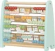 Jucarie educativa din lemn Tooky Toy Abacus cu alfabet foto