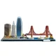 3D пазл San Francisco с подсветкой, 90 эл. foto