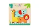 Деревянный пазл Tooky Toy Животные джунглей, 7 эл.