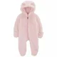 Carter's Salopeta sherpa cu gluga Pink