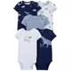 Carter's Set 5 piese body Dinozauri foto