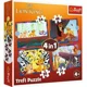 Puzzle Trefl 4 in 1 Regele Leu foto