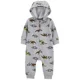 Carter's Salopeta din fleece cu gluga