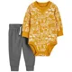 Carter's Set 2 piese Pantaloni si body foto
