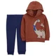 Carter's Set 2 piese bebe Pantaloni si hanorac foto