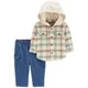 Carter's Set 2 piese bebe Pantaloni si hanorac foto