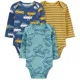 Carter's Set 3 piese body cu mineci lungi Masini foto