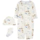 Carter's Set 3 piese Catelusi - Pijama transformabila, caciulita si sosete foto