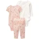 Carter's Set 3 piese - Pantaloni si 2 body