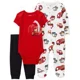 Carter's Set 3 piese Pantaloni, body si pijama Masini foto