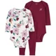 Carter's Set 3 piese - Pantaloni si 2 body foto