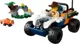 Set de constructie LEGO City Exploratorul junglei pe ATV, 92 el. foto