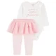 Carter's Set 2 piese - body si colanti cu fustita tutu