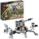 Set de constructie LEGO Star Wars Pachet de lupta Clone Troopers divizia 501, 119 el. foto