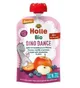 Piure Holle Dino Dance de mere, afine si prune (6+ luni), 100 g