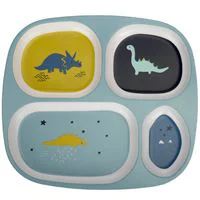 Farfurie compartimentata Premaman My Dino Friends foto