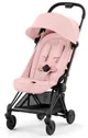 Carucior de plimbare Cybex Coya Matt Black Peach Pink