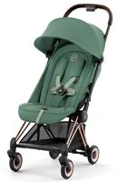 Carucior de plimbare Cybex Coya Rosegold Leaf Green foto