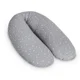 Perna pentru maternitate Ceba Baby Physio Multi Jersey Grey Stars, 190 cm