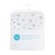 Huse pentru saltea de infasat moale Ceba Baby Gray Stars + Blue Stars, 70x50 cm foto