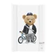 Saltea de infasat tare Ceba Baby Comfort Fluffy Puffy Bart, 70x50 cm