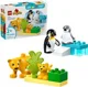 LEGO Duplo - Семьи диких животных: Пингвины и львы