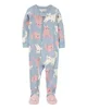 Carter's Пижама Grey Pink Cat