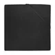 Простыня на резинке Jollein Jersey Black, 120x60 см foto