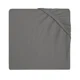 Cearsaf cu elastic Jollein Jersey Storm Grey, 120x60 cm foto