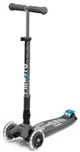 Trotineta Micro Maxi Deluxe Foldable LED Volcano Grey foto