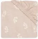 Cearsaf cu elastic Jollein Jersey Twig Wild Rose, 120x60 cm foto