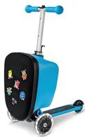 Trotineta Micro Luggage Junior Patch & Play Blue