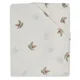 Cearsaf cu elastic Jollein Jersey Rosehip, 120x60 cm foto