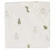 Простыня на резинке Jollein Jersey Happy Miffy Olive Green, 120x60 см foto