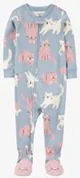 Carter's Пижама Grey-Pink Cat
