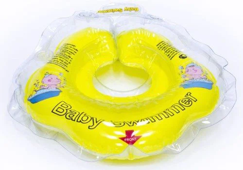 Colac pentru inot pe gat Baby Swimmer pentru bebelusi, 3-12 kg