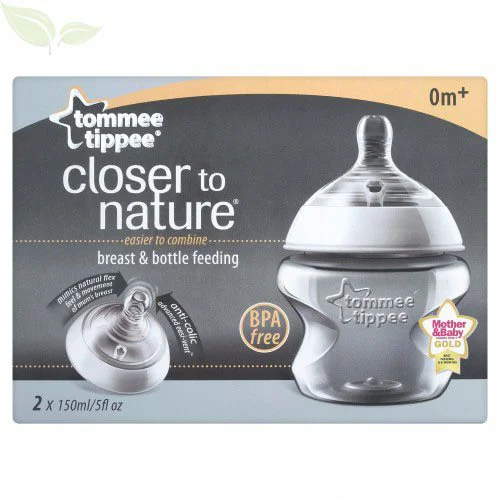 Бутылочка Tommee Tippee (0+ мес.), 150мл, 2шт.